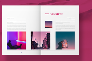 Lifestyle Brochure Layout