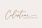 Celestine Script, a Script Font by Prestige Artsy Studio (Thumbnail 1 of 11)