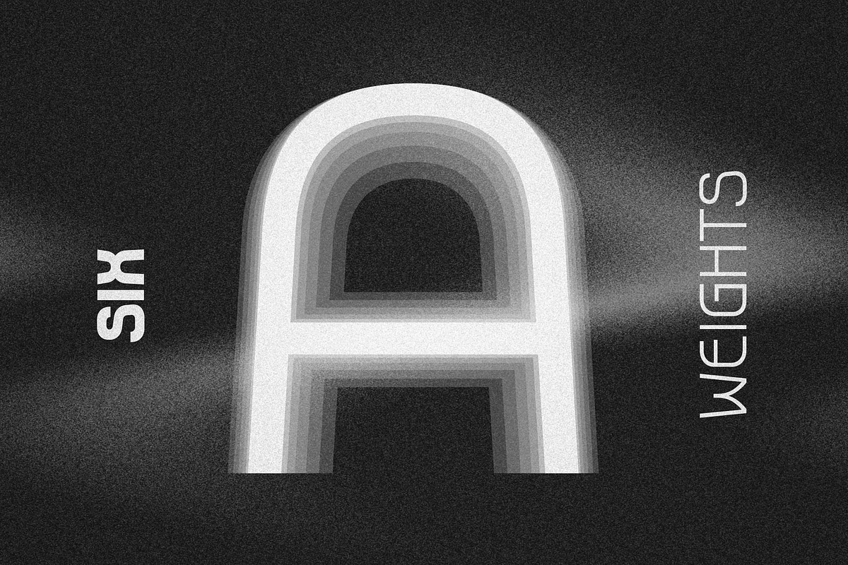 Space Mode typeface, a Font by Justin Penner (Photo 4 of 16)