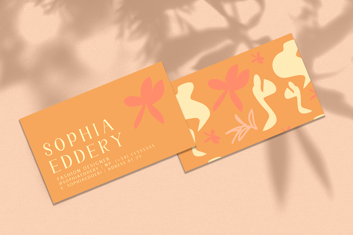 SOPHIA BUSINESS CARD, a Business Card Template by Casa Bele Shop (Photo 2 of 3)