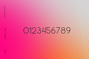 Bavro Pro Font, a Sans Serif Font by FGD Goodies for Designers (Thumbnail 4 of 4)