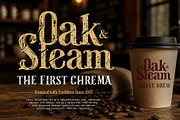 Mokaria Roastery - Vintage Rustic, a Serif Font by HypeWorksCo (Thumbnail 3 of 15)
