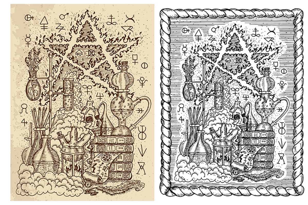 Occult illustrations, an Illustration by Samiramay (Photo 12 of 13)