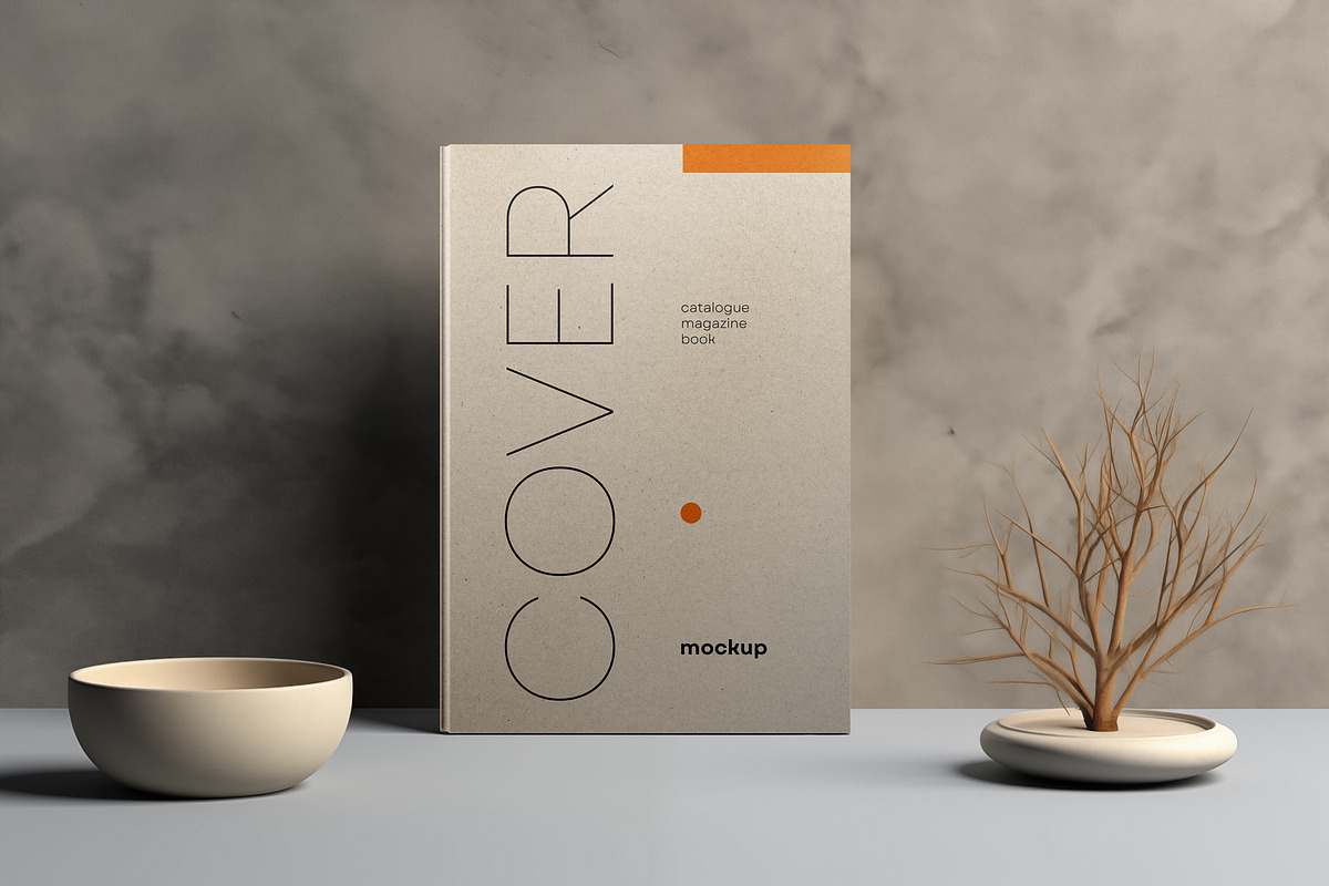 Magazine, Book Cover Mockup, a Books & Magazine Mockup by dpi (Photo 5 of 12)