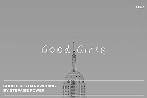Good Girls Handwriting | Font