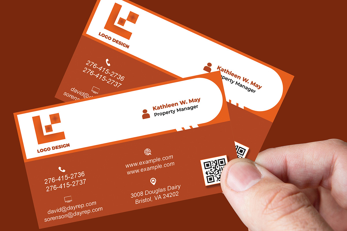 Bold Business Card PSD preview 3