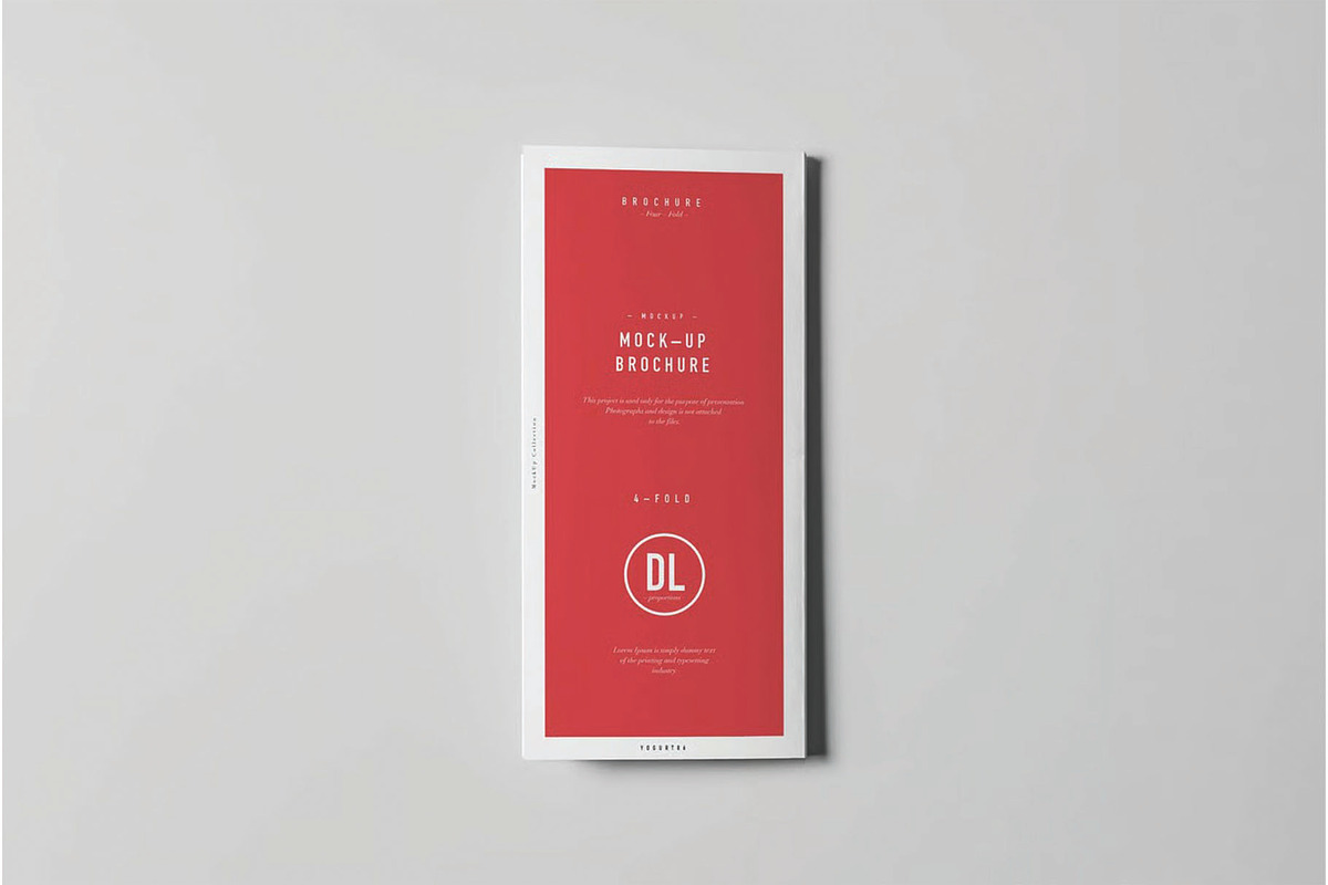 4xDL Brochure Mockup, an Advertising Mockup by DesignRushMarket (Photo 7 of 9)