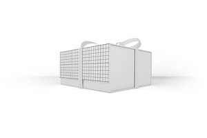 Gift Box Mockup, a Packaging Mockup by Qaleb Studio