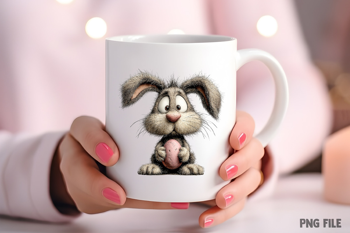 Cute Easter Clipart, an Illustration by Craft Nest (Photo 7 of 11)