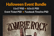 Zombie Event Bundle, a Flyer Template by potterDesigns (Thumbnail 2 of 2)