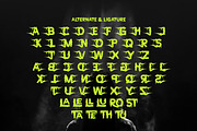 Hellver - Horror Display Font, a Sans Serif Font by Flawless And Co (Thumbnail 9 of 10)