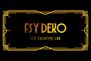 FSY DEKO | Vintage Typeface, a Font by FSY Creative Lab (Thumbnail 1 of 10)