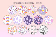 Cute Cats. Vecor Clipart, an Animal Illustration by YuNa (Thumbnail 8 of 8)