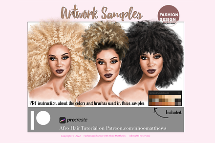 Procreate Braids Twists Brushes Creative Market