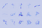 3D Glass Waves - 93 illustrations, an Object Graphic by assetpro.design (Thumbnail 7 of 15)