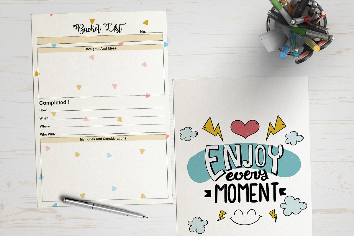Bucket List Planner, a Graphic by Wow Designs (Photo 3 of 6)
