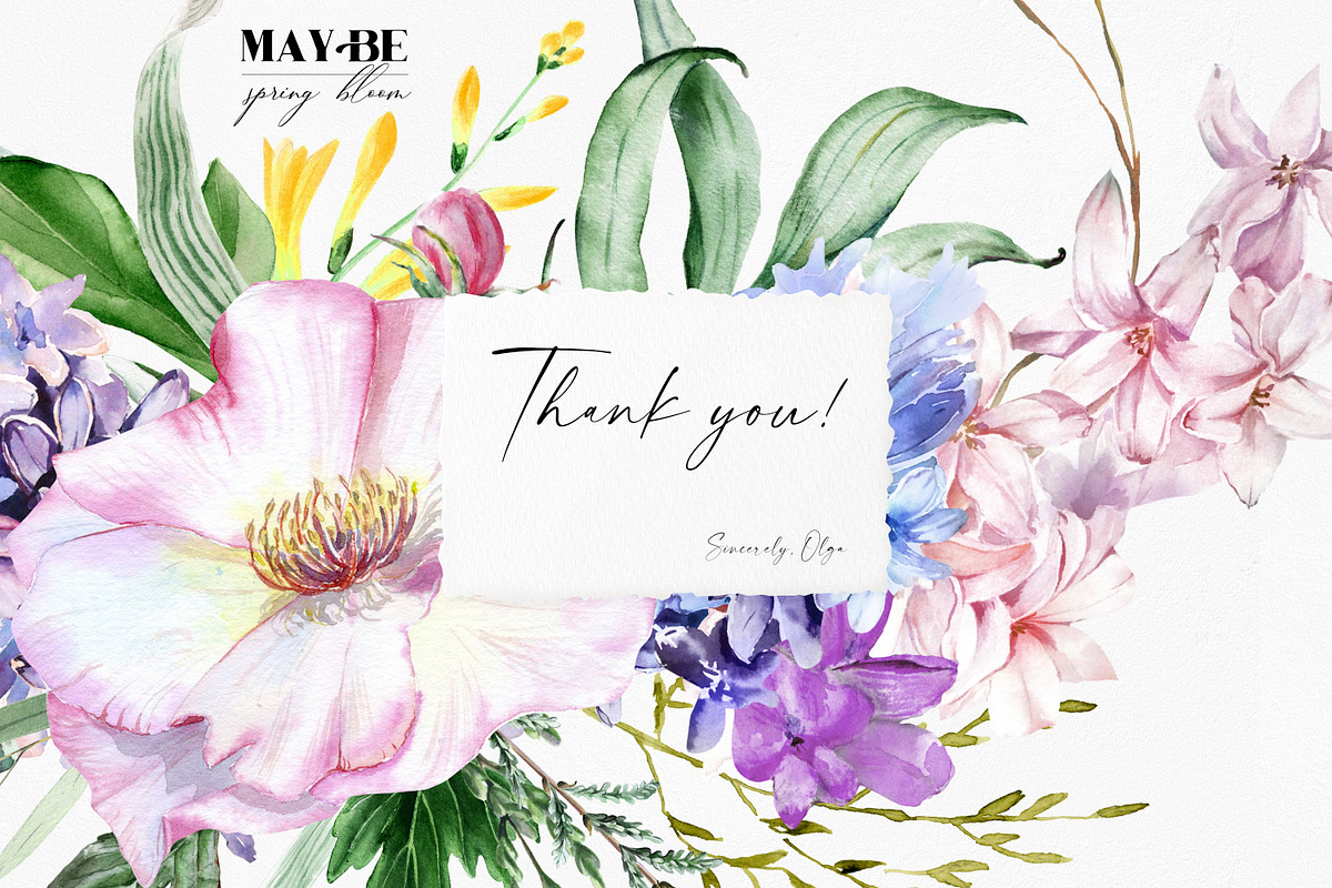 MAY BE - botanical spring, an Illustration by Olga Koelsch (Photo 12 of 12)