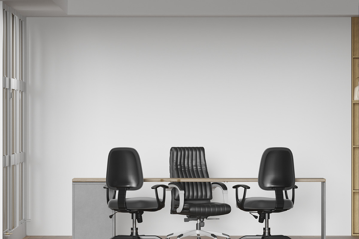 Office Wall Mockup, an Advertising Mockup by Unerispace (Photo 4 of 5)