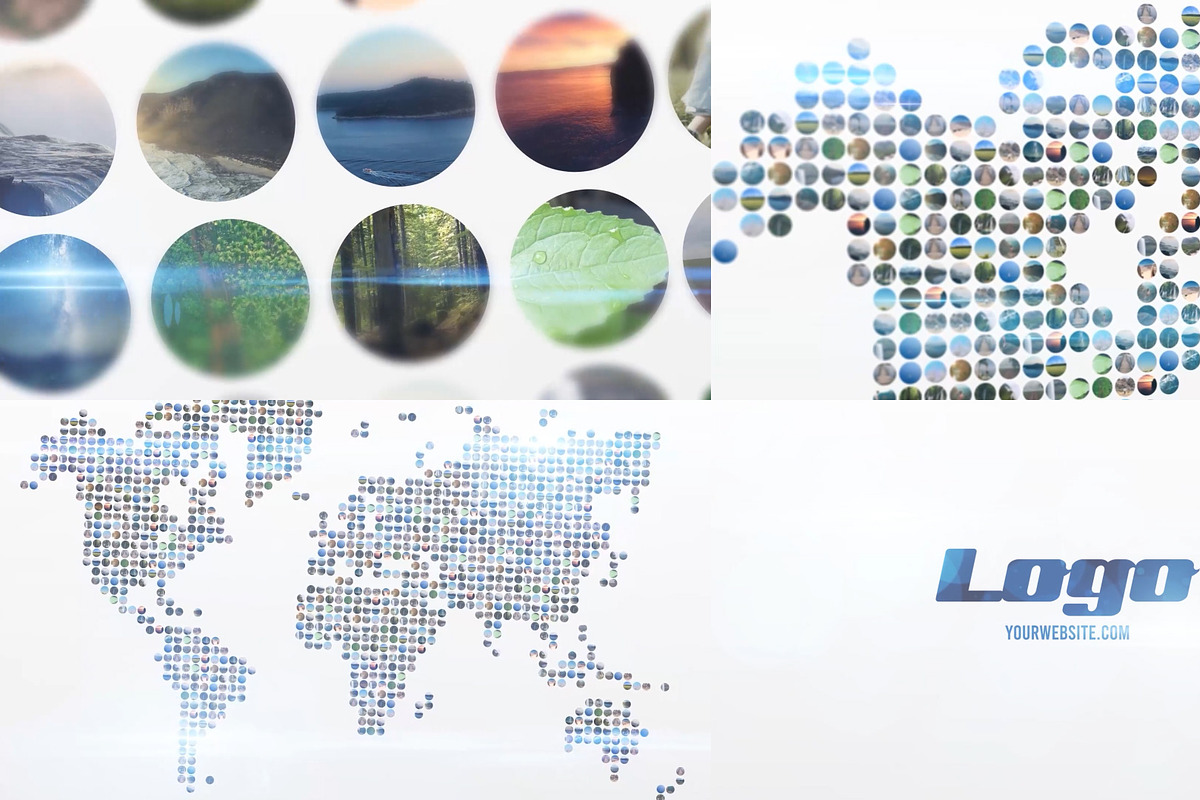 World Map Video Round After Effects, a Templates & Theme by 2dfx (Photo 1 of 2)