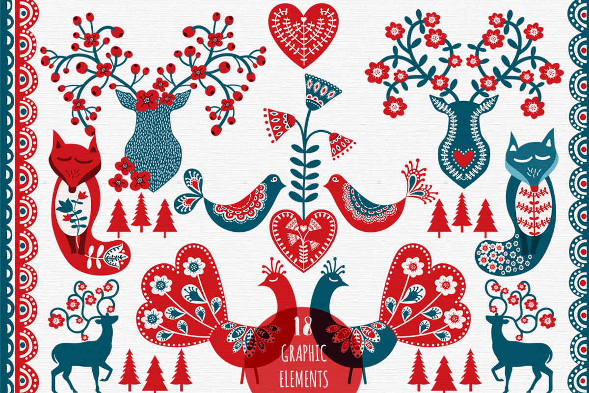 20% OFF! Scandinavian Christmas Pack, an Illustration by Chus Moreno Studio (Photo 4 of 14)