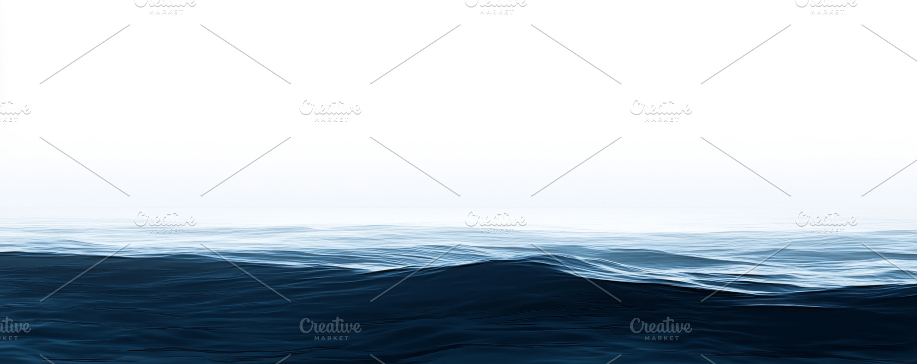 Tranquil Ocean Horizon with Minimalist Design, an Abstract Photo by Natalia Klenova's Shop