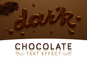 Chocolate Text Effect, a Layer Style Add-On by Evlogiev Studio (Thumbnail 3 of 8)
