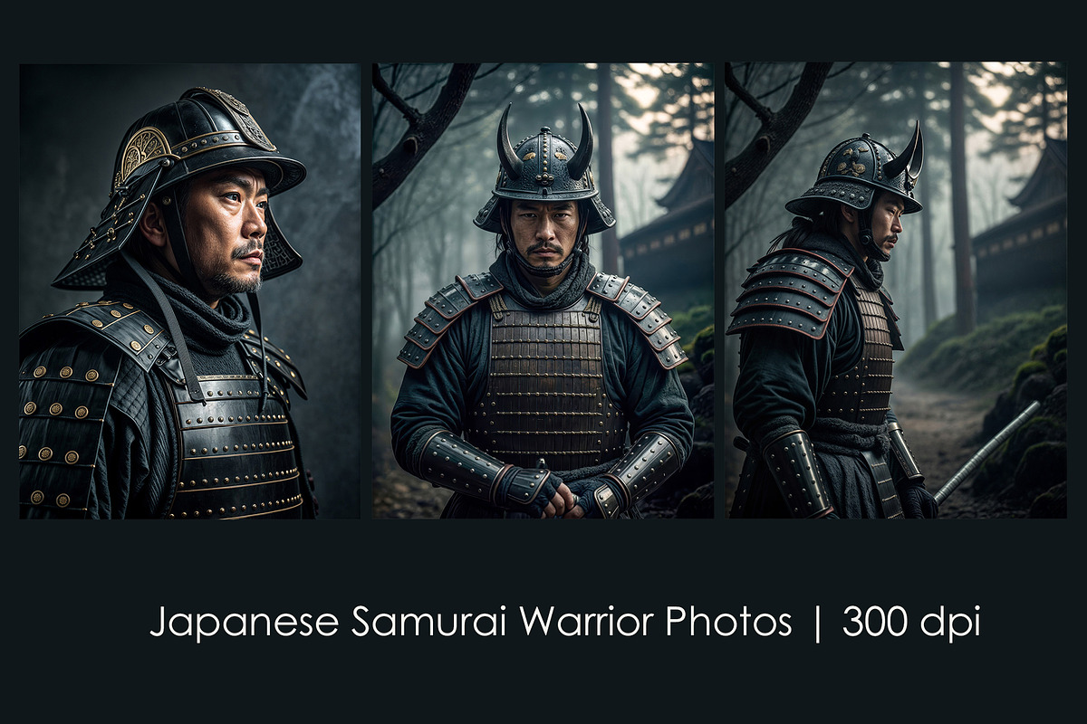 Japanese Samurai Warrior Photos, a Person Illustration by StockVerse Creative (Photo 1 of 4)