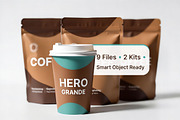 Coffee Cup Pouch Packaging Mockup, a Packaging Mockup by Dreamanart (Thumbnail 2 of 3)