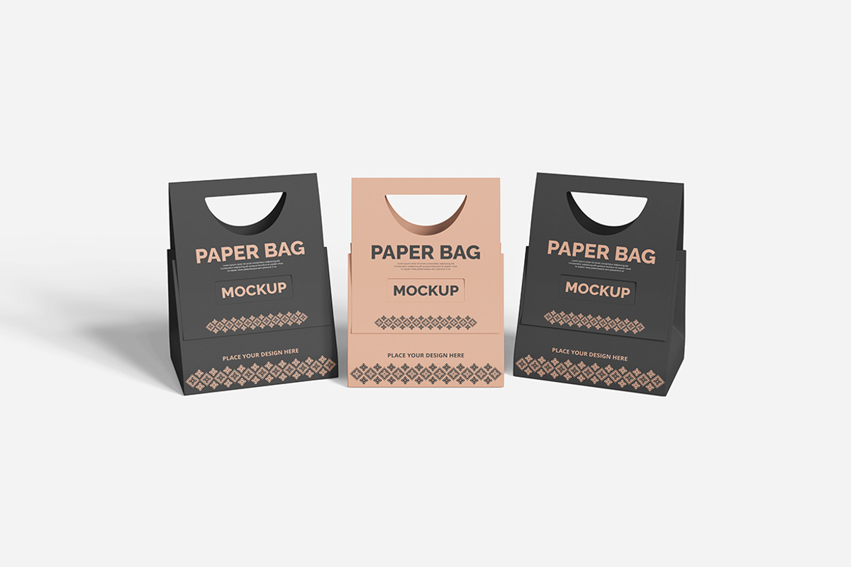 Paper Bag Mockup, a Product Mockup by bimockup (Photo 6 of 6)