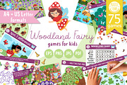Woodland Fairy games for kids, an Education Illustration by Lexi Claus (Thumbnail 1 of 14)