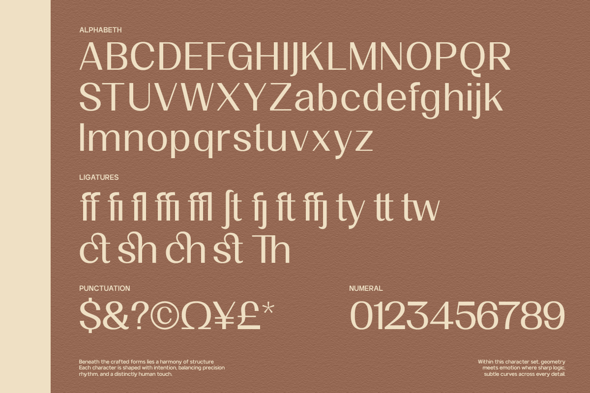 GC Clova - Elegant Sans Display, a Sans Serif Font by Glyphonic (Photo 8 of 15)