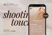 Shooting | Spa Canva Instagram Story, a Social Media Template by prajapixels (Thumbnail 1 of 6)