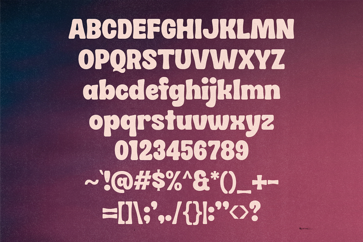 Afrodotz - Bold Retro Pop Fonts, a Sans Serif Font by Konstantine Studio (Photo 3 of 3)