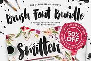 The Brush Font Bundle • 50% OFF, a Script Font by Callie Rian & Co. (Thumbnail 1 of 5)