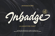 Inbadge a Branding Logotype Font, a Script Font by Blankids Studio (Thumbnail 1 of 7)