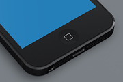 iPhone Template, a Templates & Theme by UI8 (Thumbnail 1 of 6)