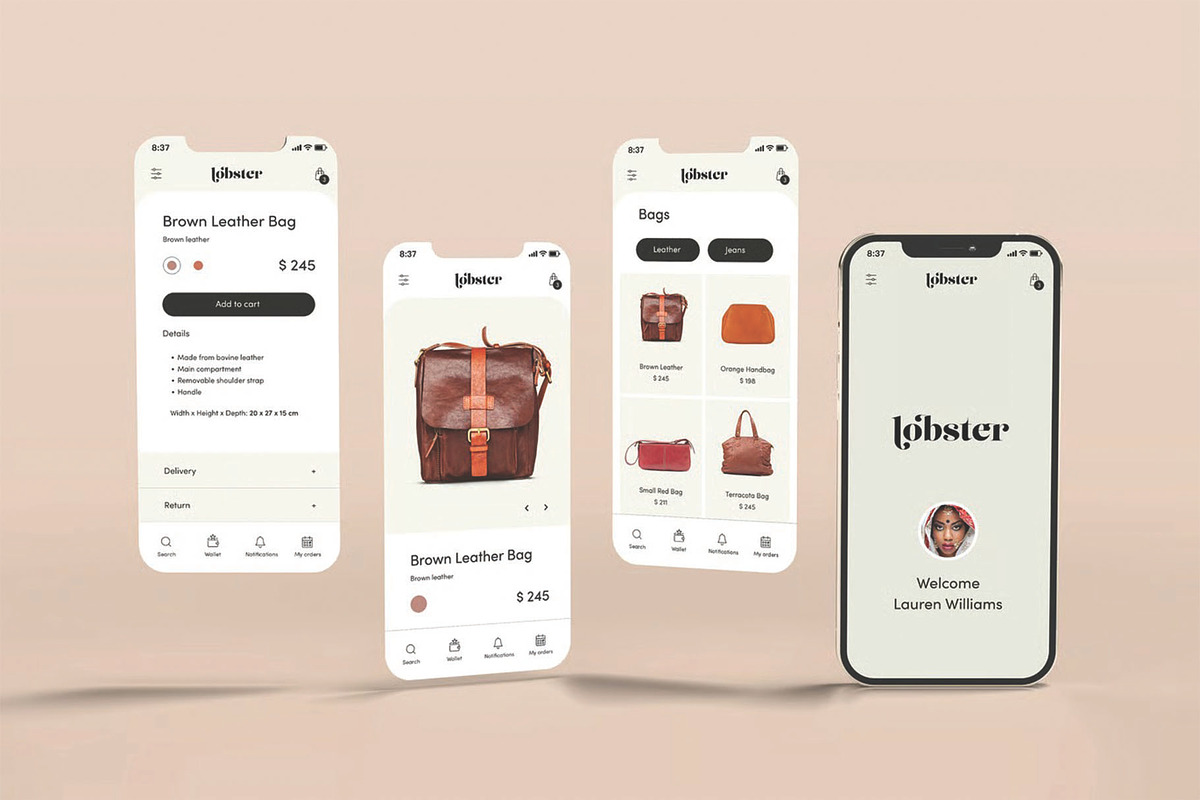 Smartphone Screen Mockup –Mobile App, an iPhone Mockup by DesignRushMarket (Photo 11 of 12)
