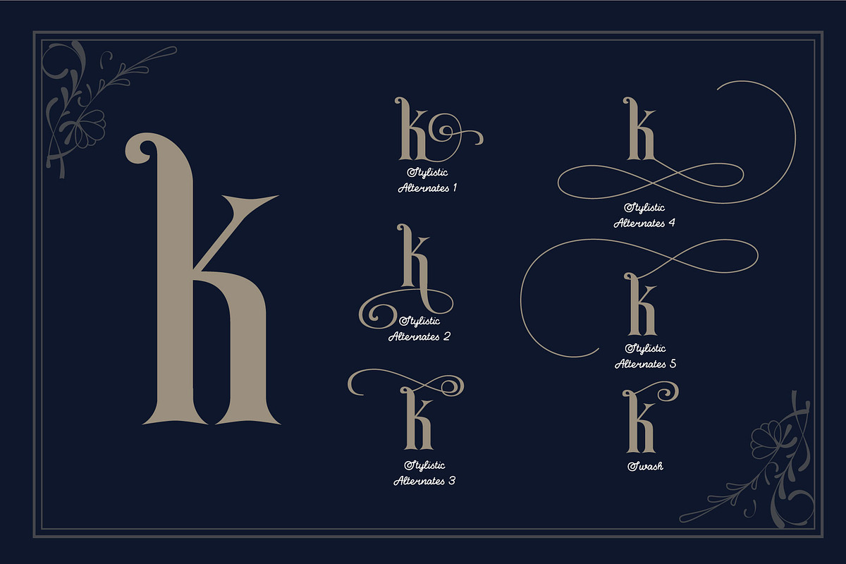 Qustyle Classic Font, a Blackletter Font by AuthenType (Photo 5 of 10)