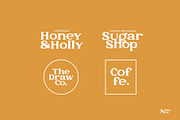N Derex Display Font, a Serif Font by Creathift (Thumbnail 9 of 9)
