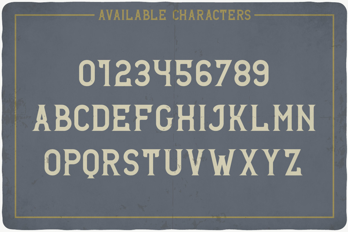 Majestic typeface preview 2