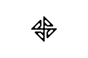 Geometric Rotating Symbol Logo, a Branding & Logo Template by johnkent (Thumbnail 3 of 3)