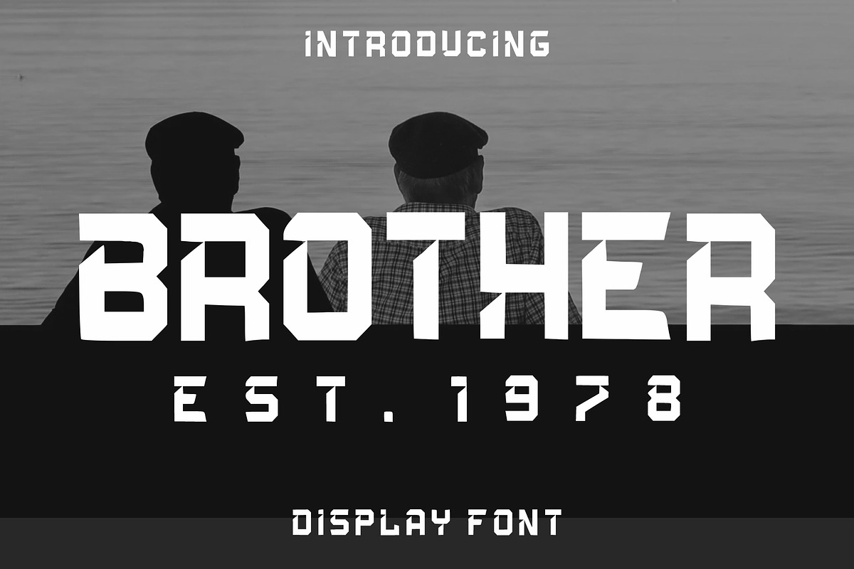 Brother, a Font by Limited.studio (Photo 1 of 6)