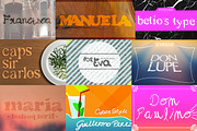 10 Handwritten fonts, a Script Font by Pixel Avenue (Thumbnail 1 of 5)