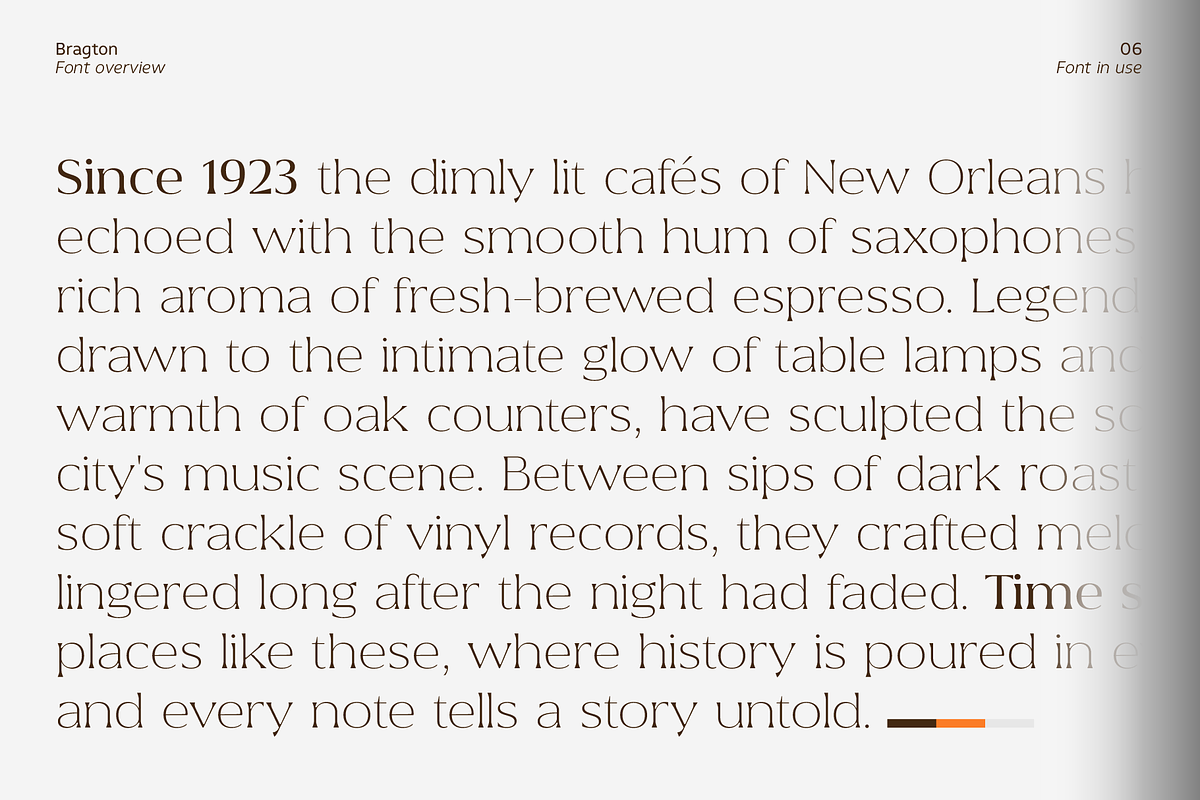 Bragton, a Serif Font by Zafara Studios (Photo 6 of 10)