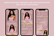 Hair Acuity Scheduling Site canva, a Squarespace Template by Foedesigner (Thumbnail 3 of 7)
