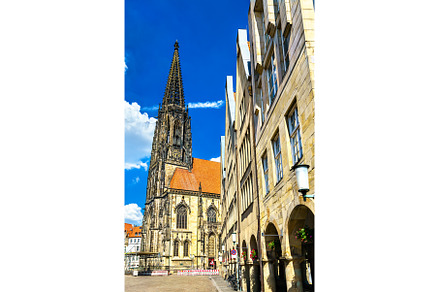 St Lambert Church in Munster, an Architecture Photo by Leonid Andronov