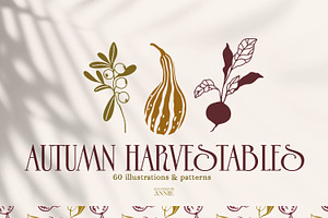 Autumn Harvestables-fruits & berries