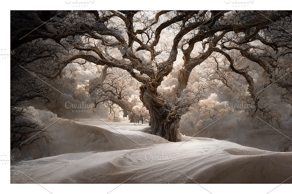 Wipe Co - Rococo Winter Landscapes, a Decorative Illustration by milatovar (Photo 9 of 16)