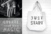 Native Geometric Font, a Script Font by Katrinelly (Thumbnail 8 of 8)