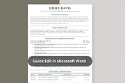 ATS Resume Template, a Resume Template by Anjum Ilyas (Thumbnail 3 of 7)